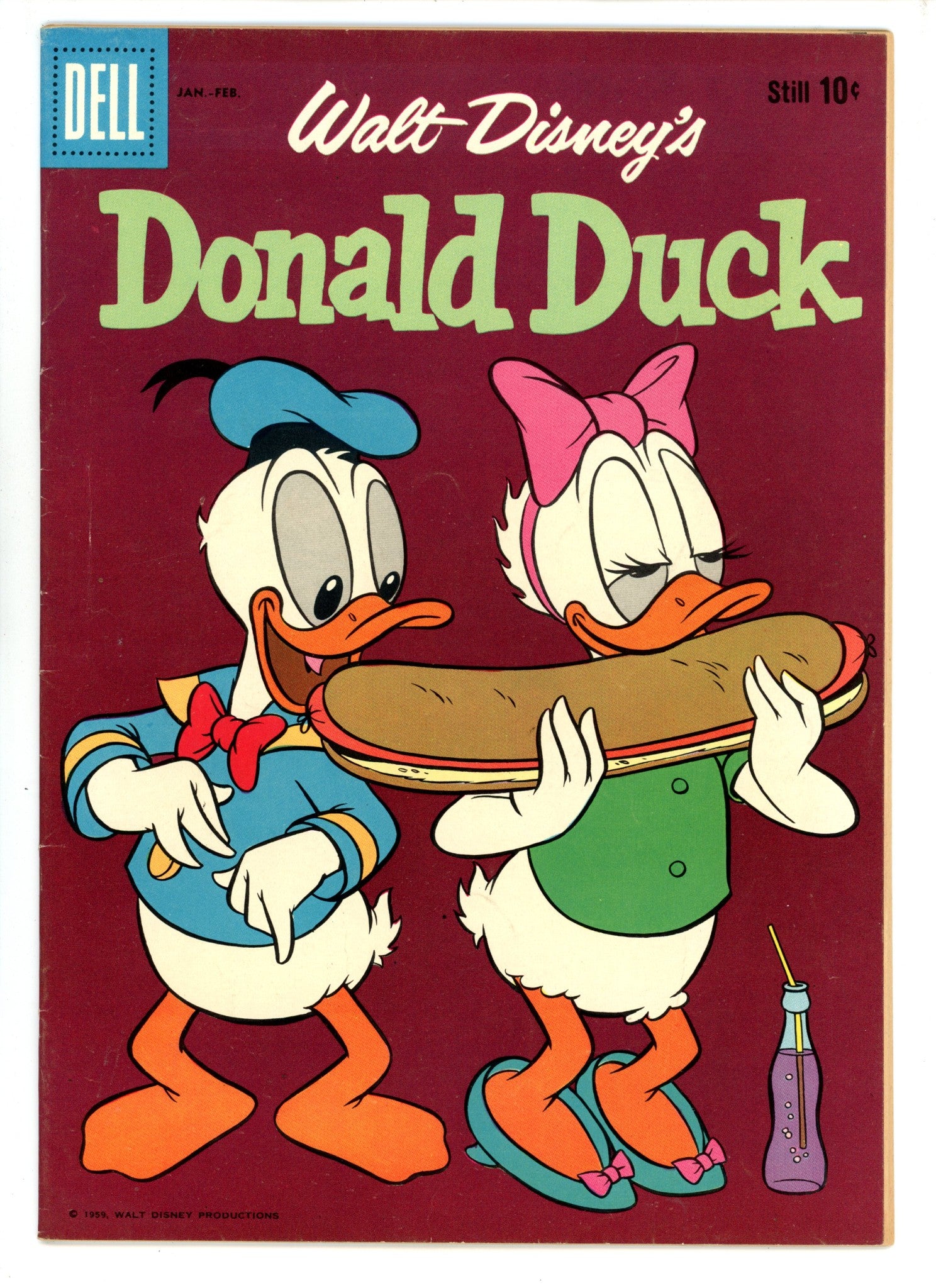Walt Disney's Donald Duck 69 FN (6.0) (1960) 