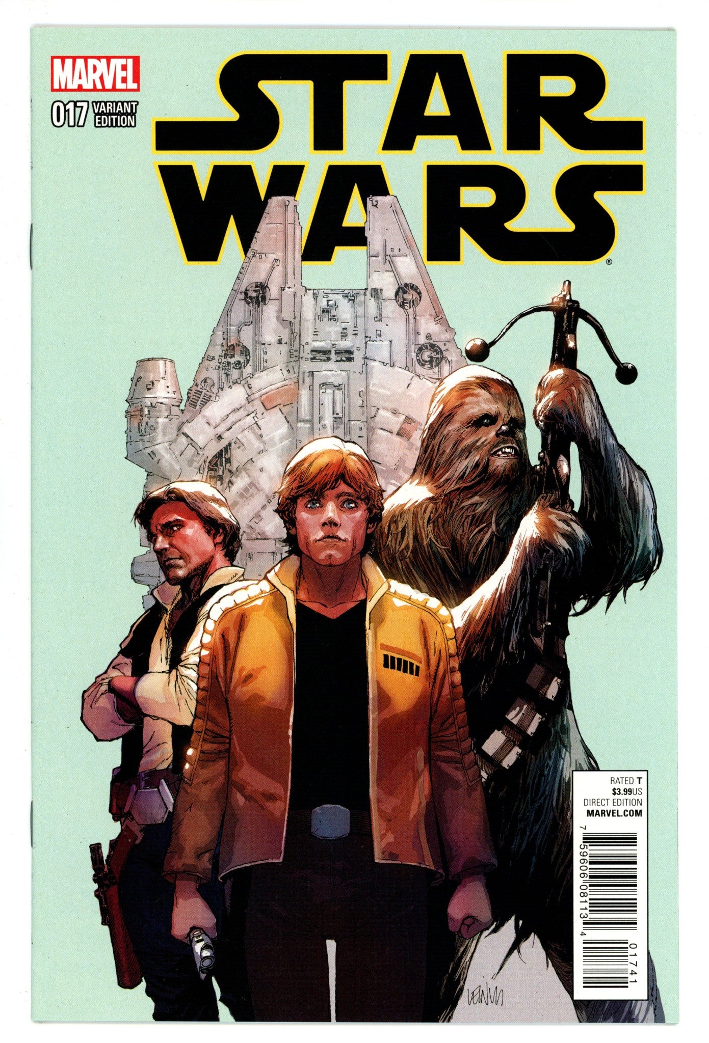 Star Wars Vol 2 17 VF/NM (9.0) (2016) Yu Incentive Variant 