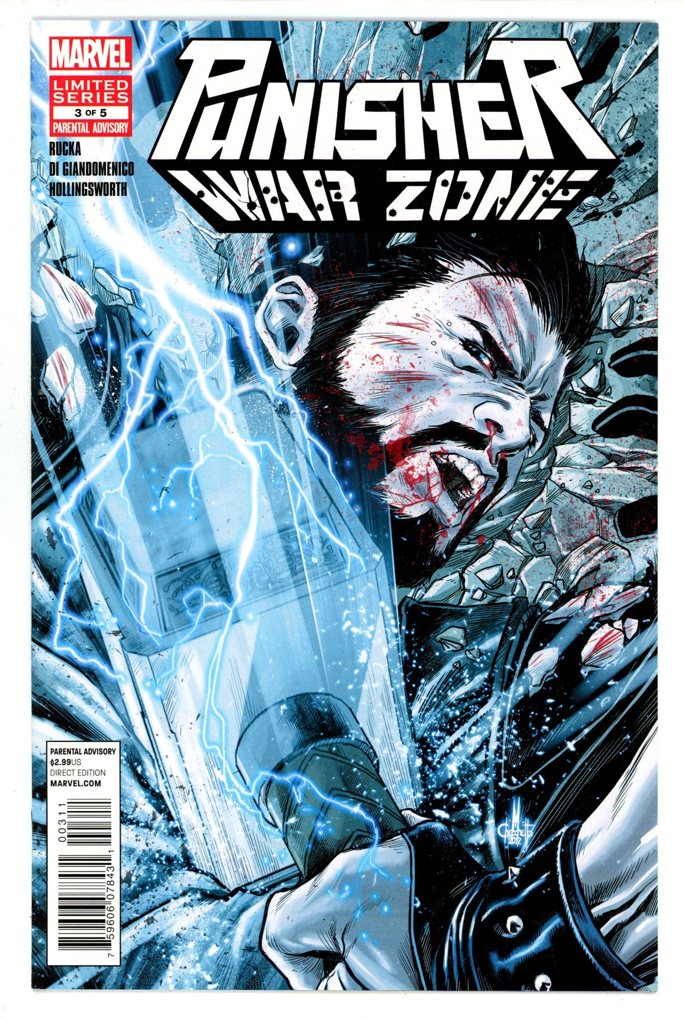 Punisher: War Zone Vol 3 3 High Grade (2013) 