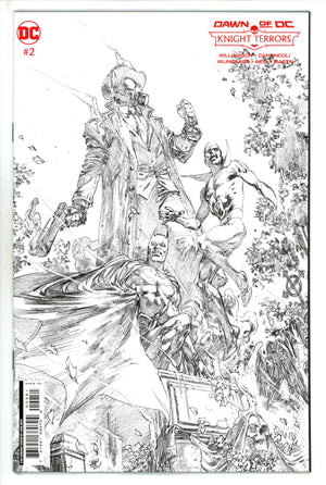 Knight Terrors 2 Reis B&W Incentive Variant NM+ (2023)