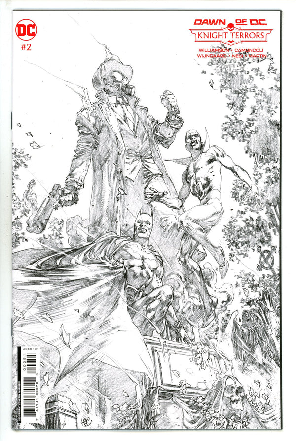 Knight Terrors 2 Reis B&W Incentive Variant NM+ (2023)