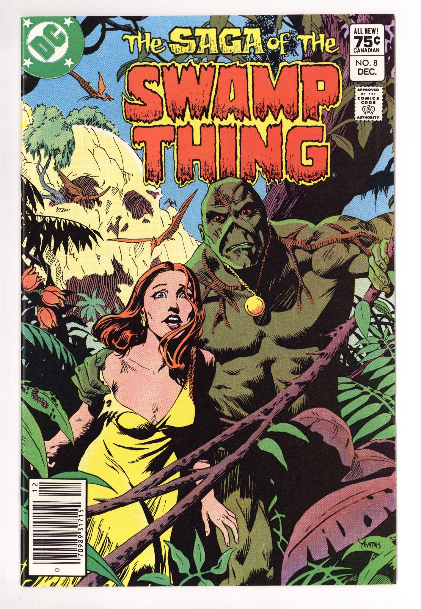The Saga of Swamp Thing Vol 2 8 VF/NM (9.0) (1982) Canadian Price Variant 