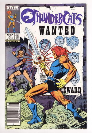 Thundercats 4 FN+ (6.5) (1986) Canadian Price Variant