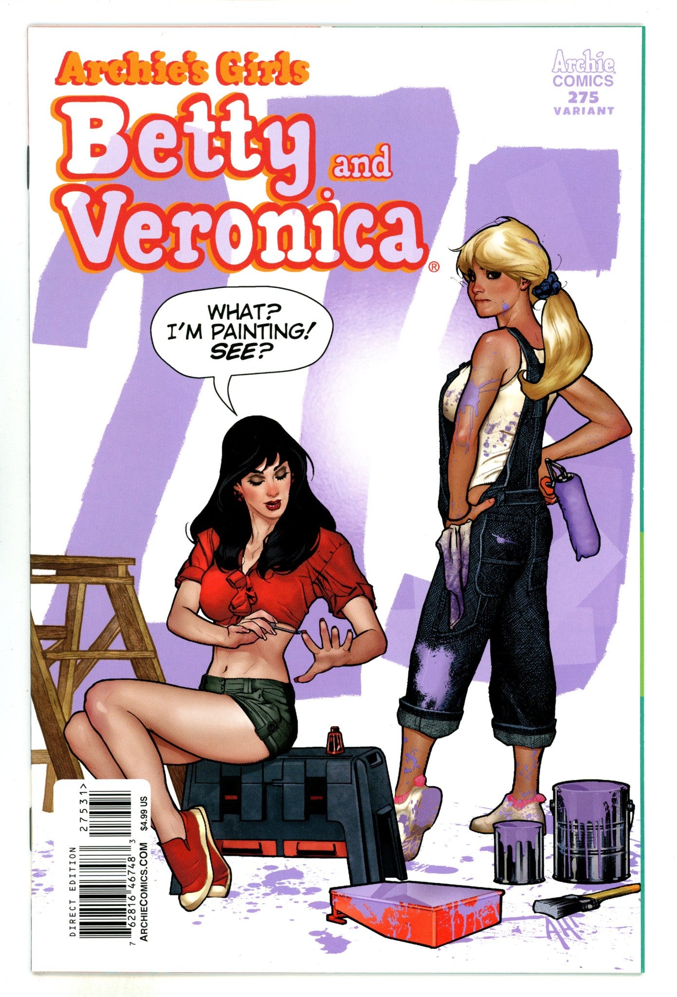 Betty and Veronica Vol 1 275 VF/NM (9.0) (2015) Hughes Variant 