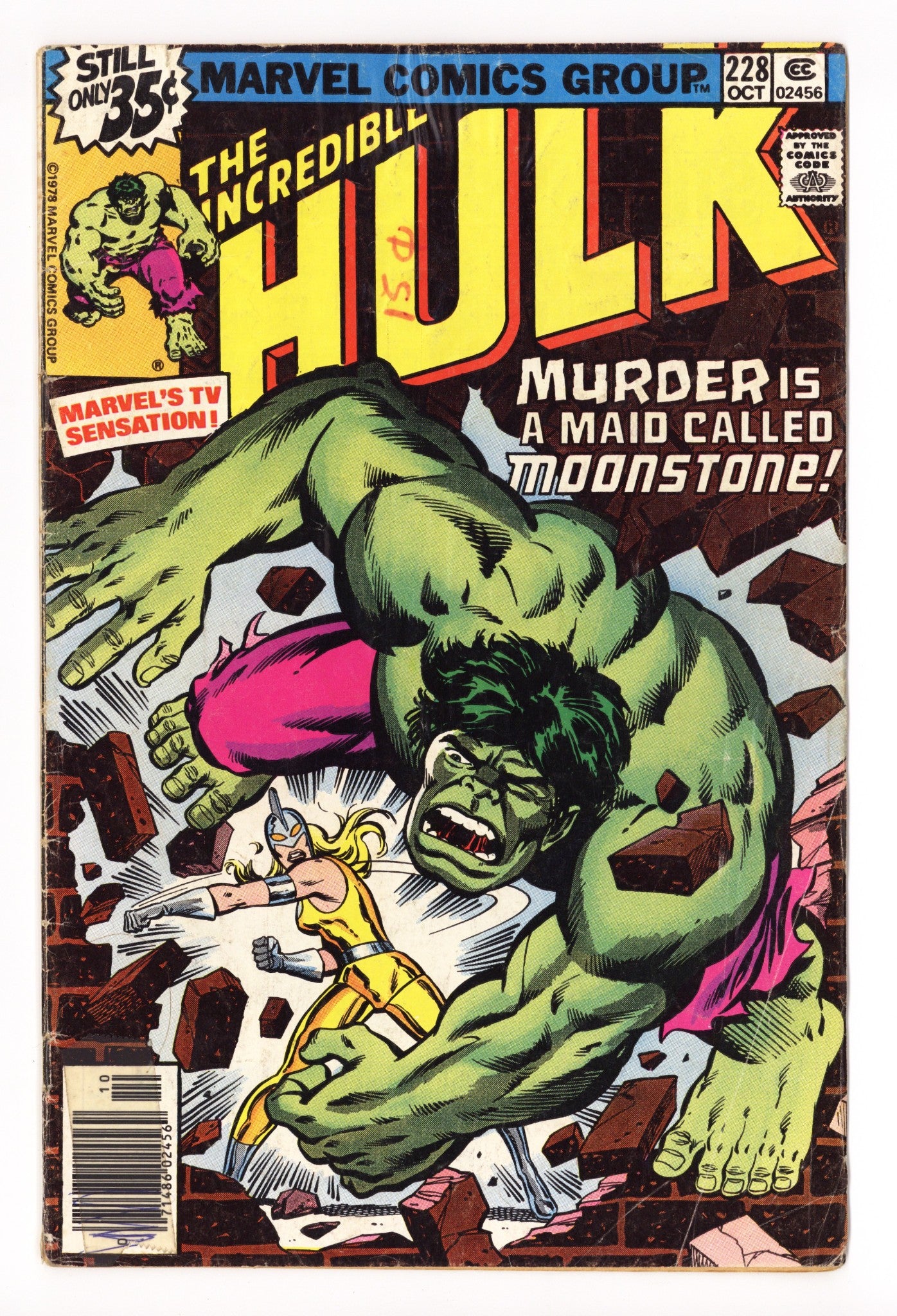 The Incredible Hulk Vol 1 228 GD/VG (3.0) (1978) 