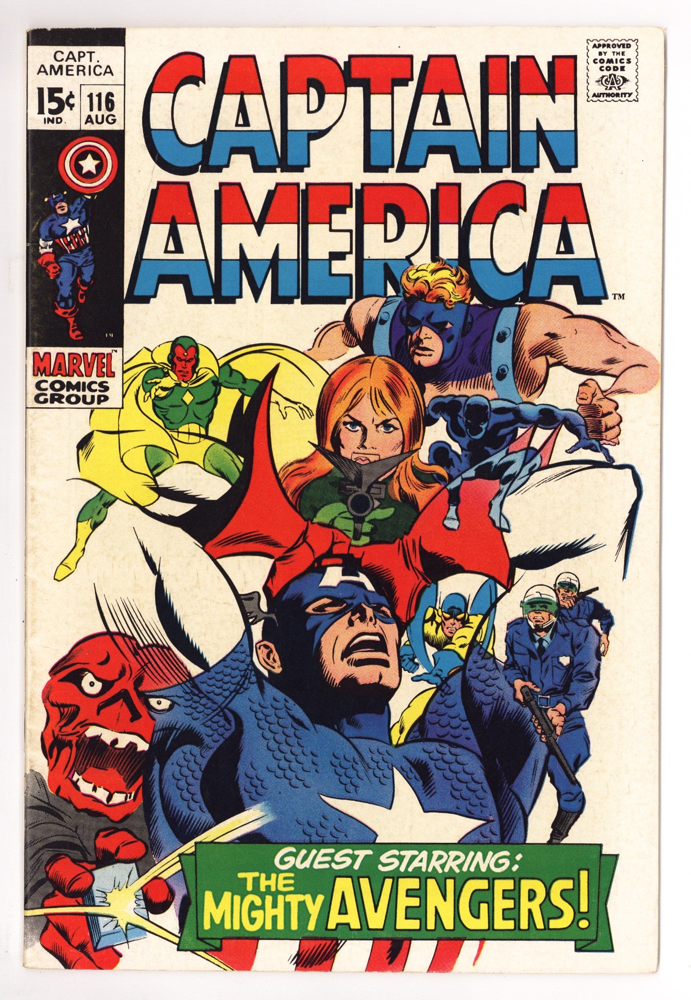 Captain America Vol 1 116 FN+ (6.5) (1969) 