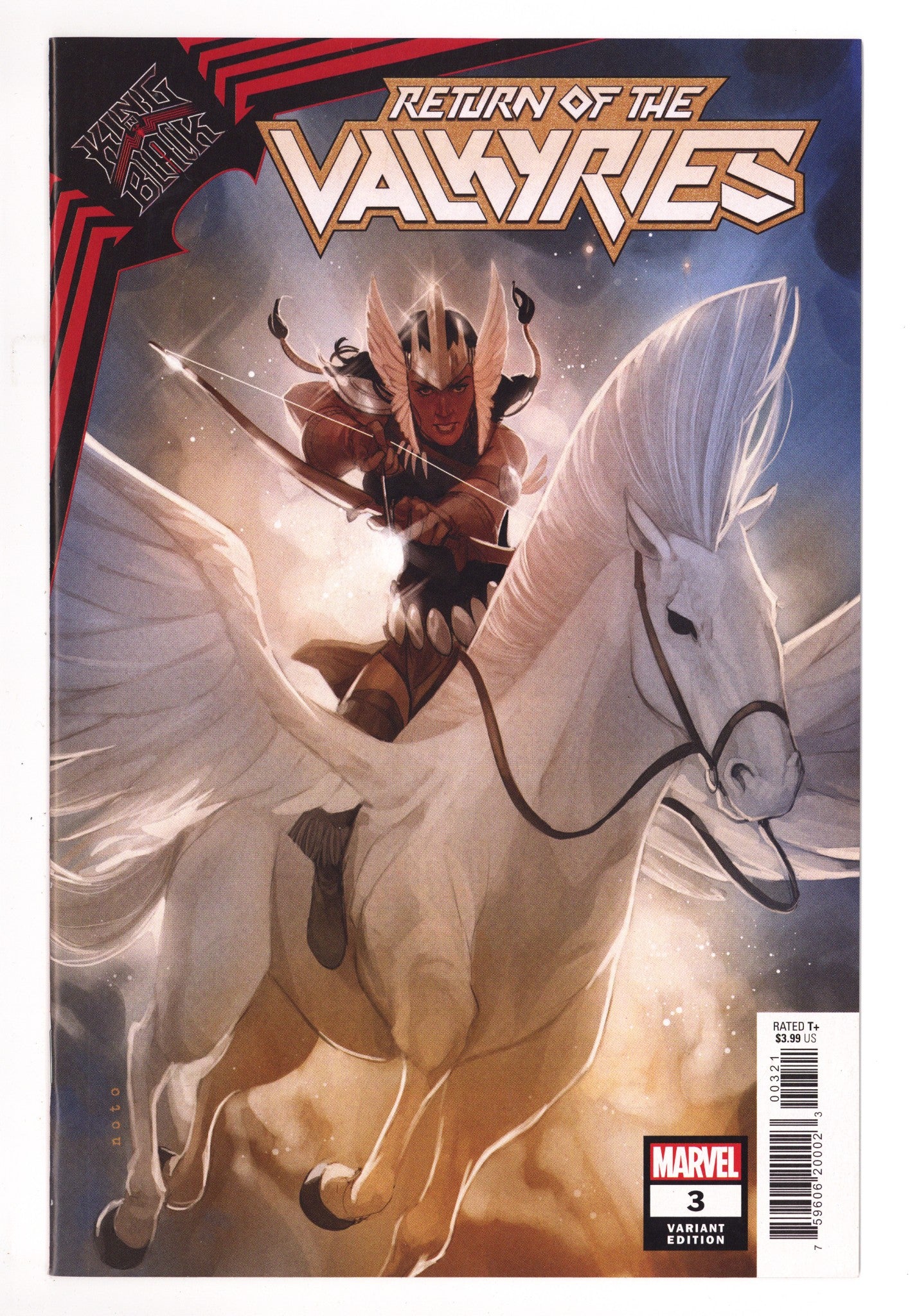 King in Black: Return of the Valkyries 3 High Grade (2021) Noto Variant 