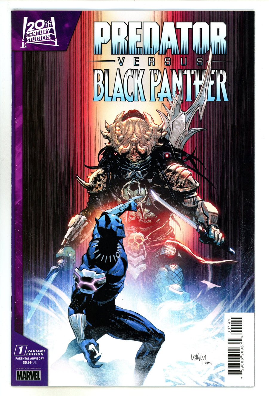 Predator Vs. Black Panther 1 Yu Variant (2024)