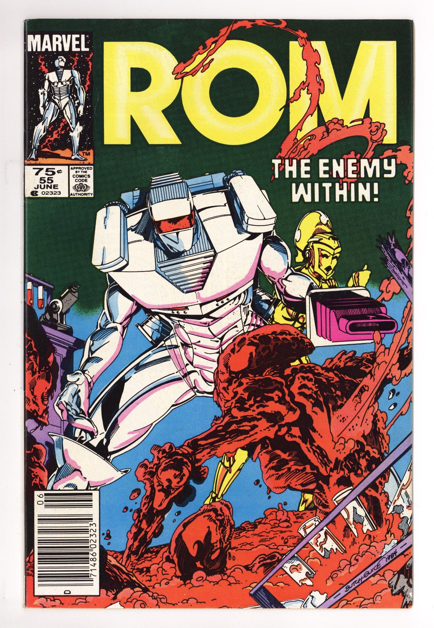 Rom Vol 1 55 Mid Grade (1984) Canadian Price Variant 