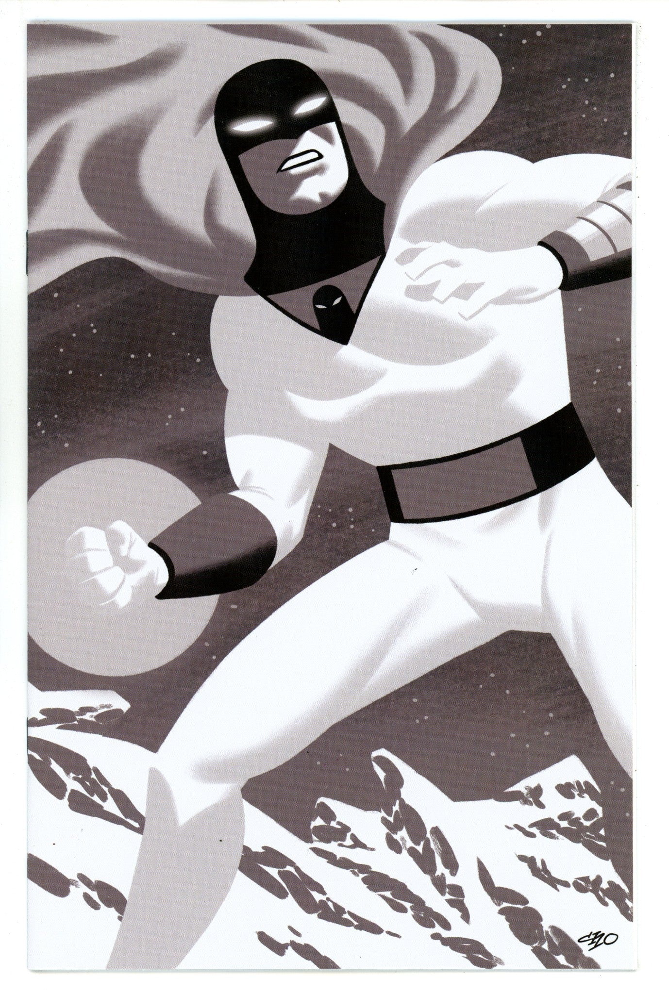Space Ghost 3 Cho B&W Virgin Incentive Variant NM- (2024)