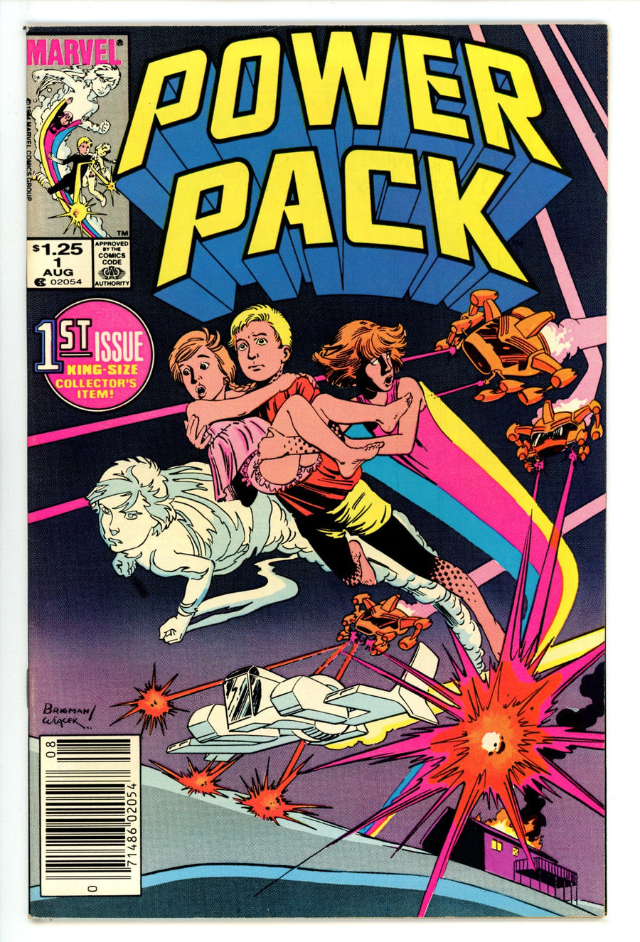 Power Pack Vol 1 1 VF (8.0) (1984) Canadian Price Variant 