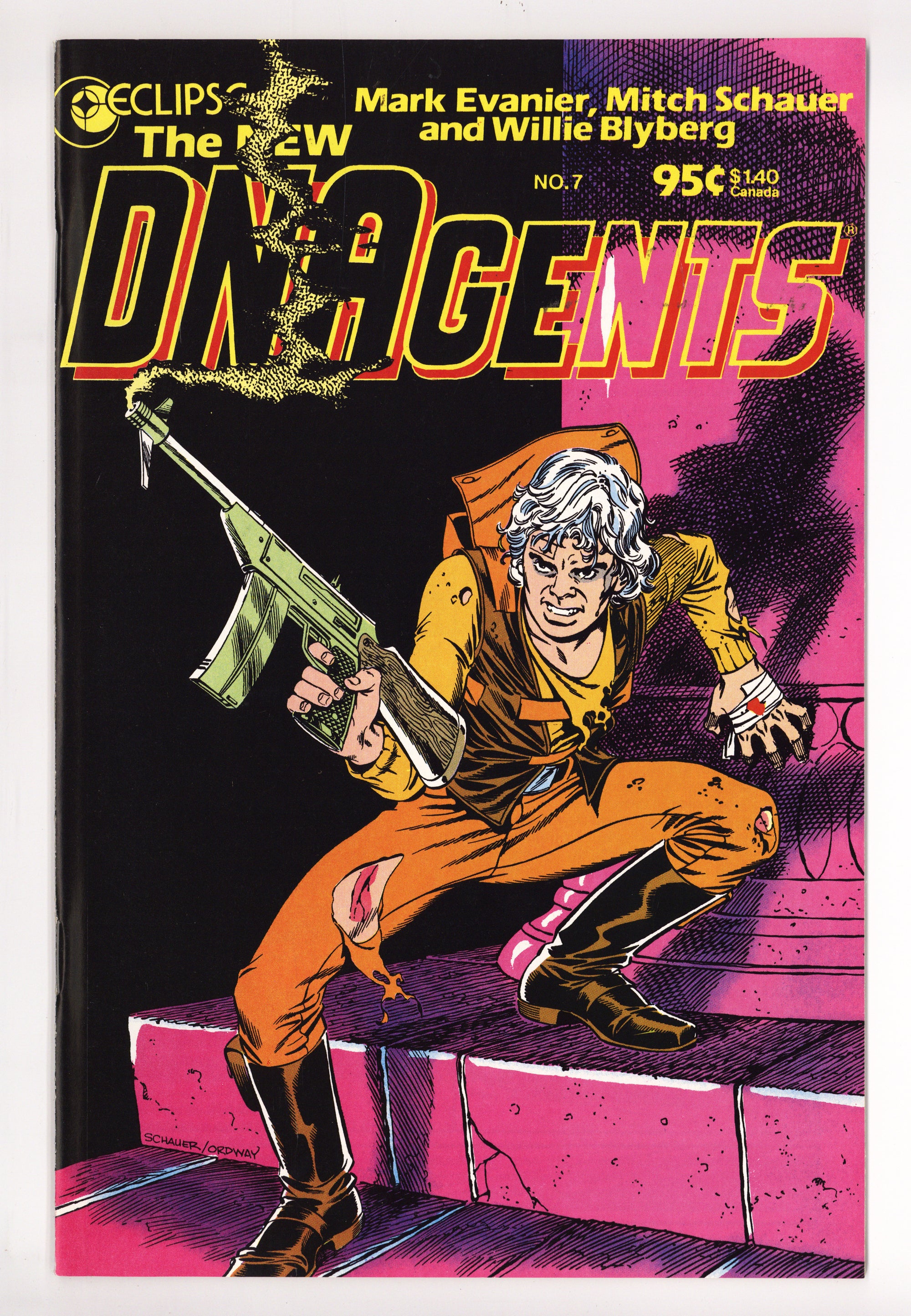 The New DNAgents 7 (31) High Grade (1986) 