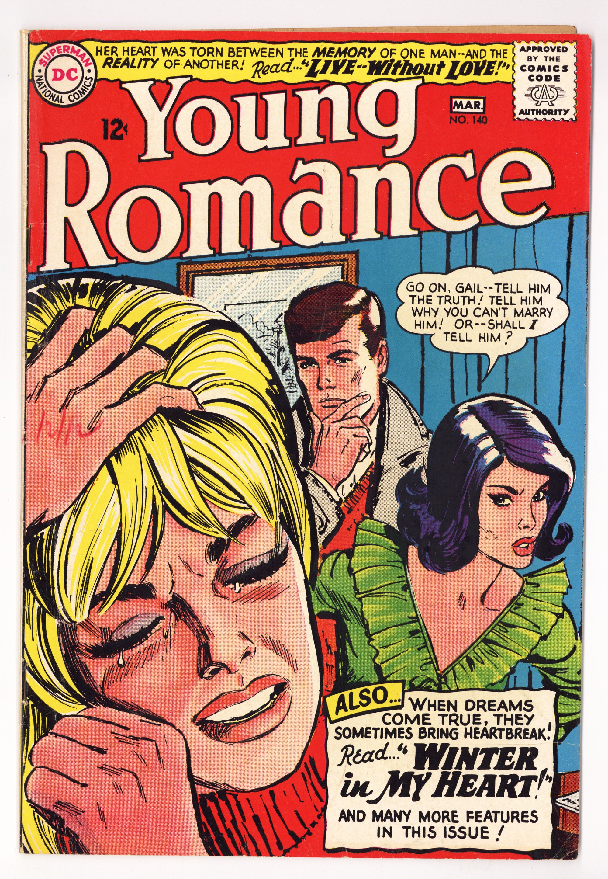 Young Romance 140 VG (4.0) (1965) 
