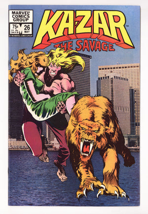 Ka-Zar the Savage Vol 3 26 High Grade (1983)
