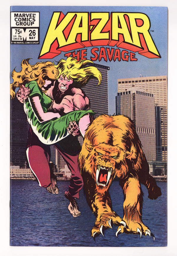 Ka-Zar the Savage Vol 3 26 High Grade (1983)