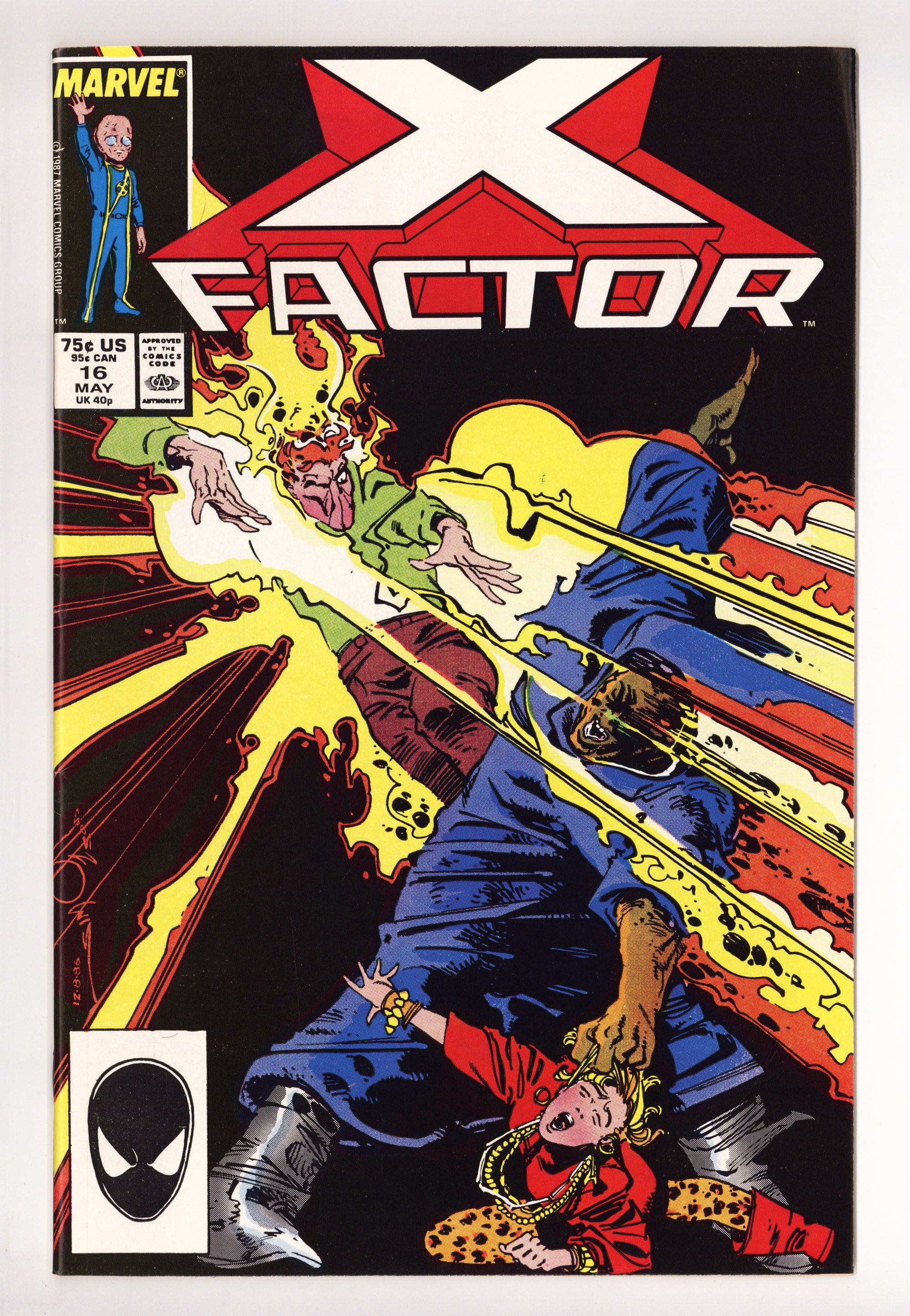 X-Factor Vol 1 16 Mid Grade (1987) 