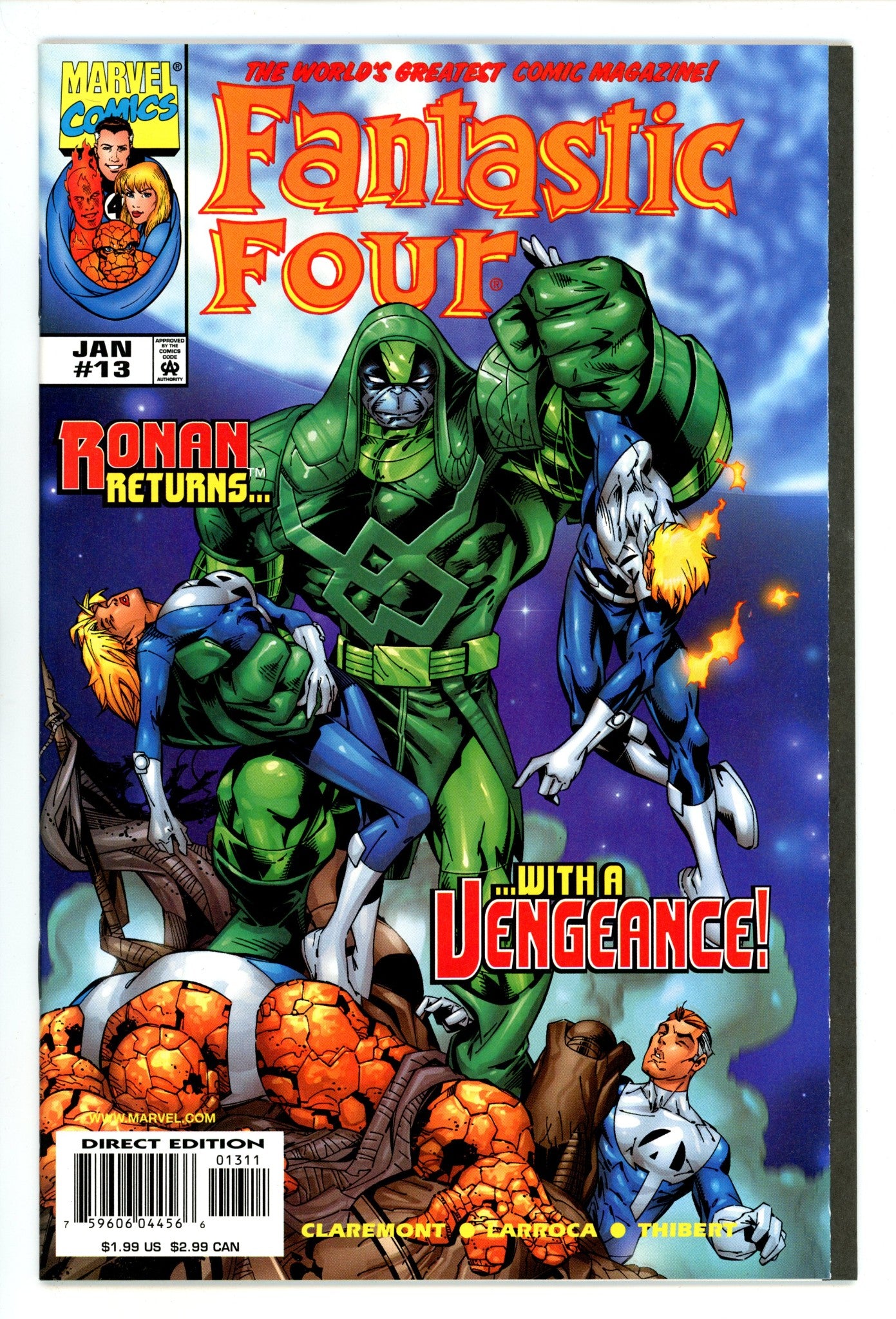 Fantastic Four Vol 3 13 High Grade (1999) 