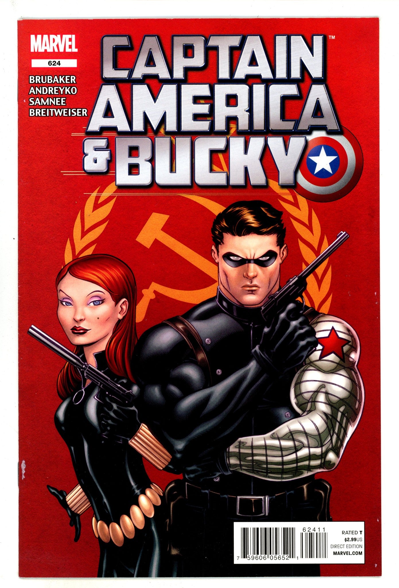 Captain America and Bucky 624 High Grade (2012) 