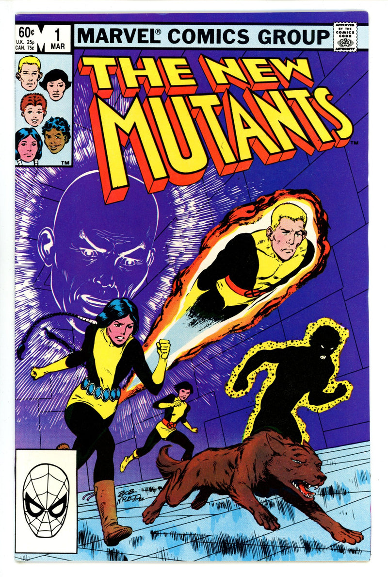 The New Mutants Vol 1 1 VF/NM (9.0) (1983) 
