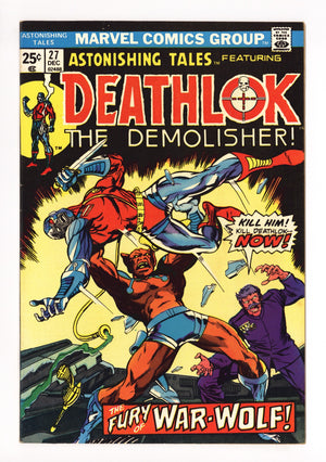 Astonishing Tales Vol 1 27 VF (8.0) (1974) 