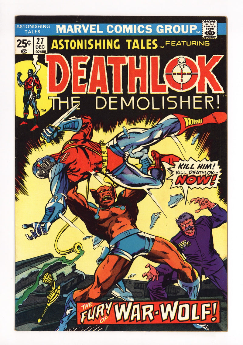 Astonishing Tales Vol 1 27 VF (8.0) (1974) 