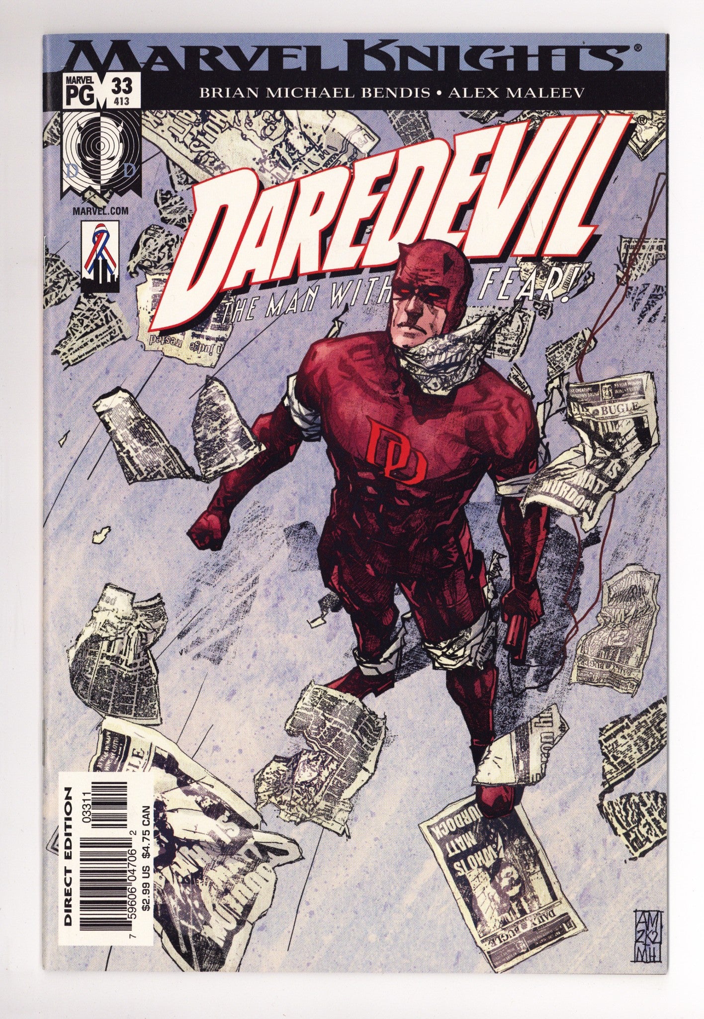 Daredevil Vol 2 33 (413) High Grade (2002) 