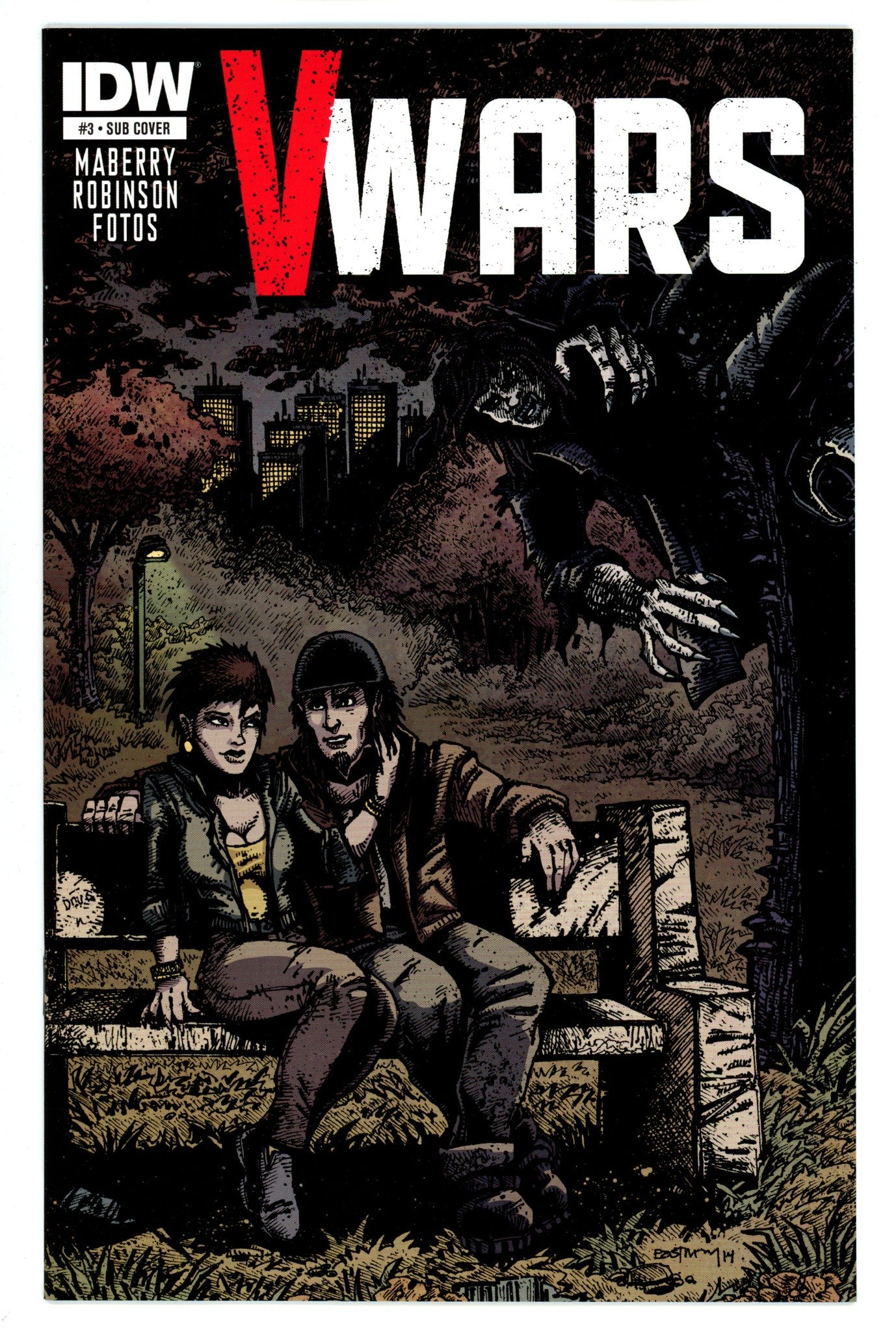 V-Wars 3 High Grade (2014) Eastman Variant 