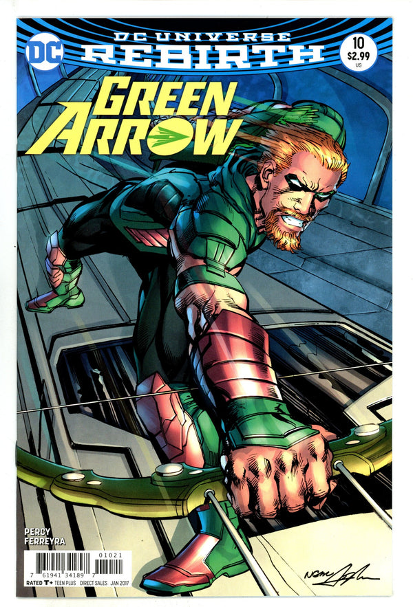 Green Arrow Vol 6 10 High Grade (2017) Adams Variant