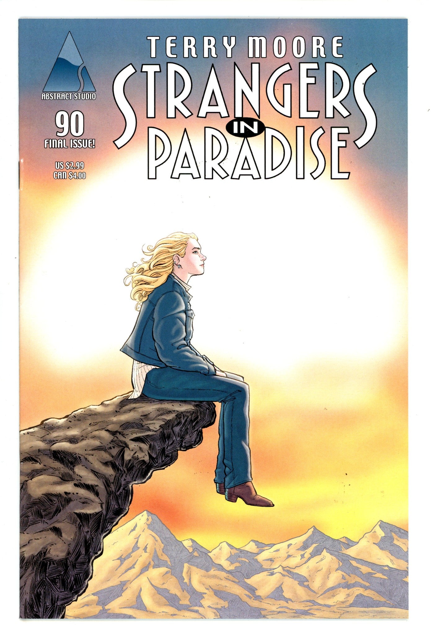 Strangers in Paradise Vol 3 90 High Grade (2007) Moore Variant 