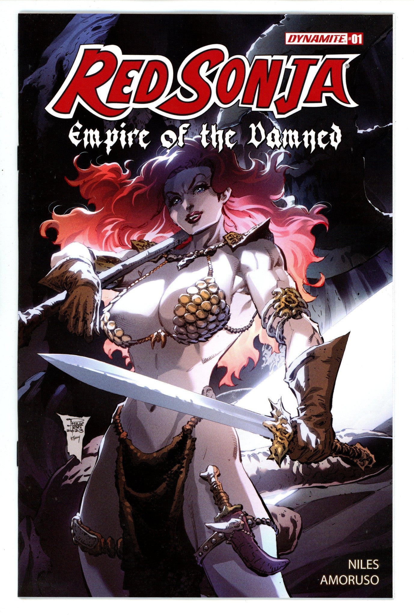 Red Sonja Empire Damned 1 Tan Incentive Variant (2024)