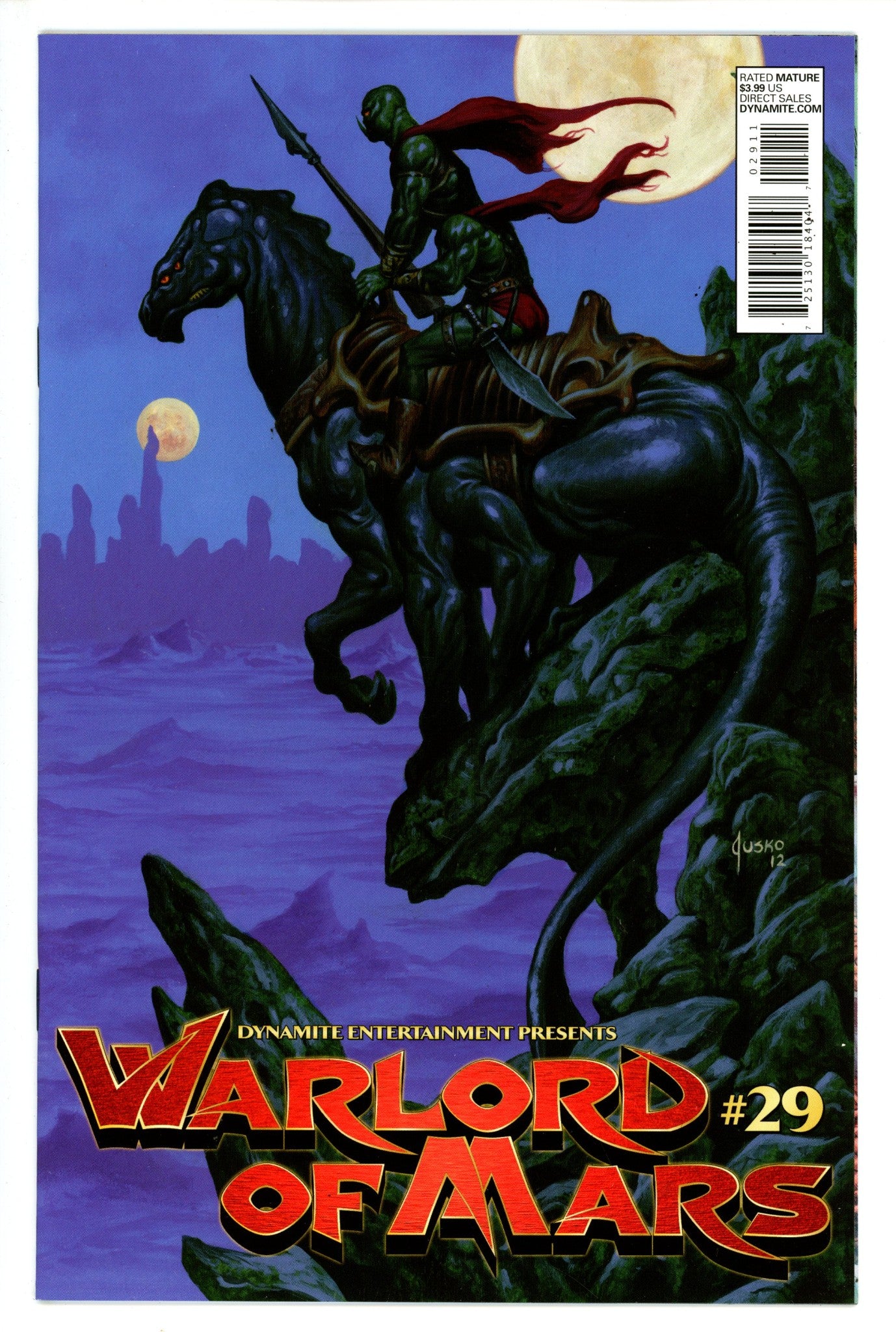 Warlord of Mars 29 High Grade (2013)