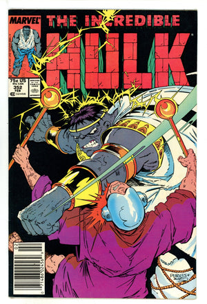 The Incredible Hulk Vol 1 352  Mid Grade   (1989)   Newsstand