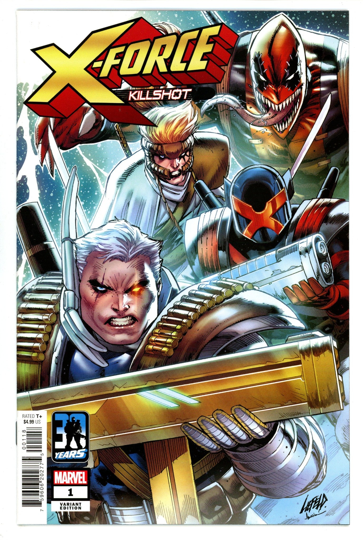 X-Force: Killshot Anniversary Special [nn] High Grade (2022) Liefeld Variant 