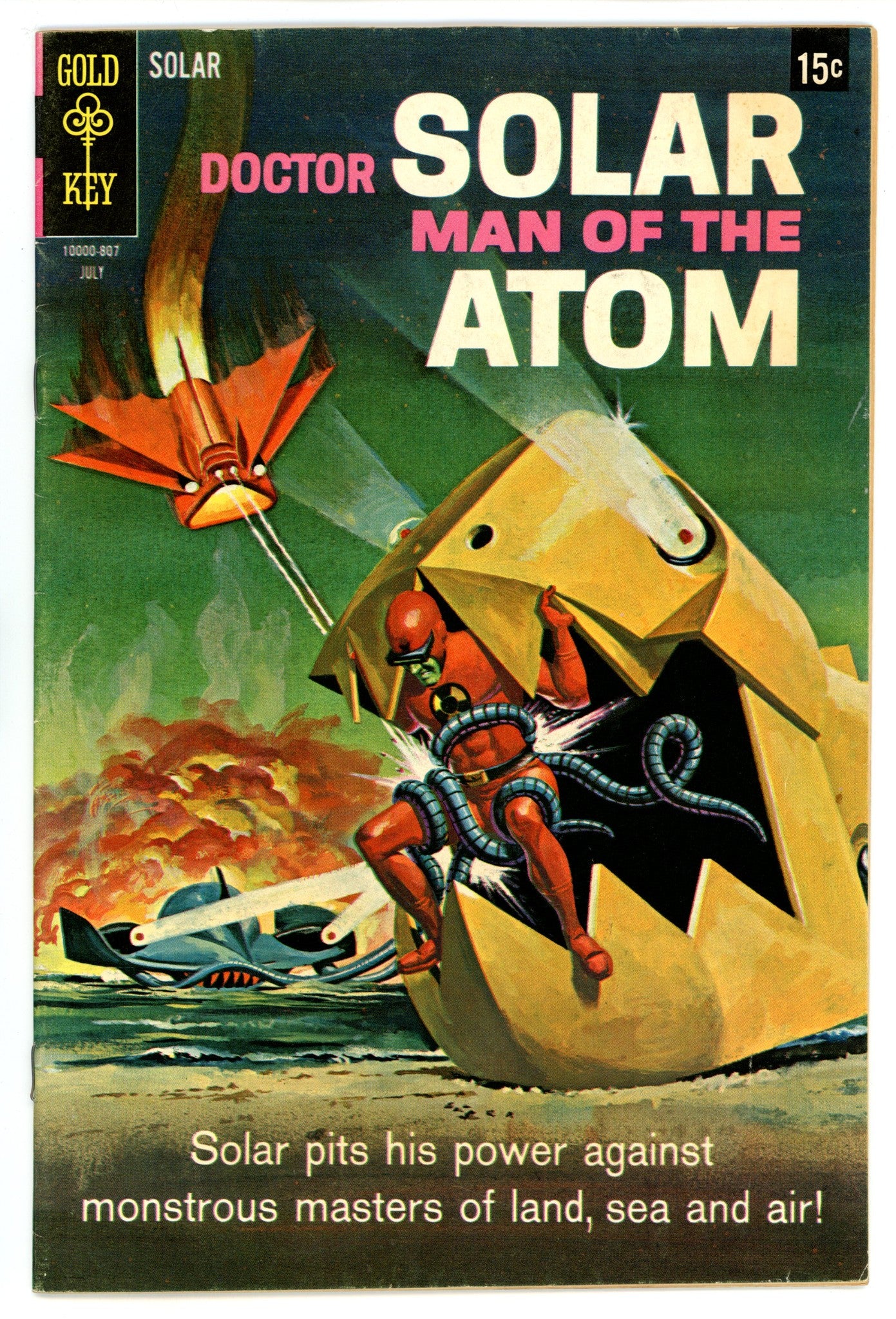 Doctor Solar, Man of the Atom 24 FN (6.0) 15c Variant (1968) 