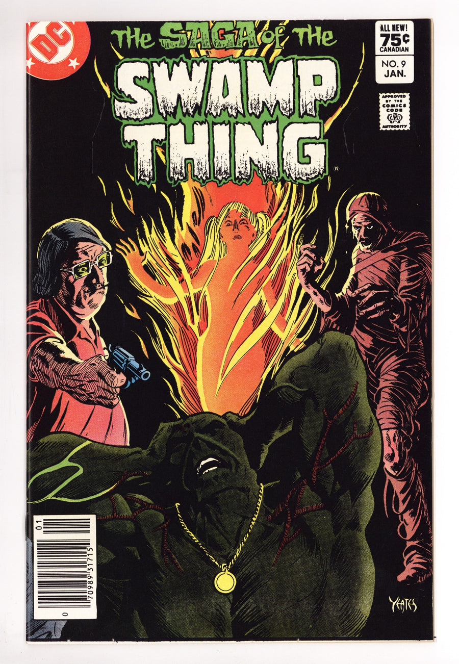 The Saga of Swamp Thing Vol 2 9 NM- (9.2) (1983) Canadian Price Variant 