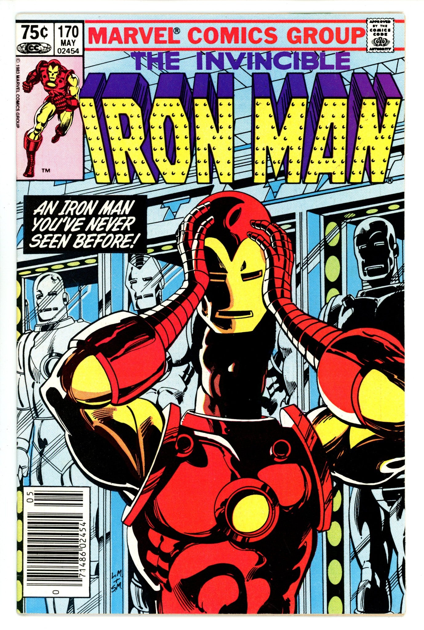 Iron Man Vol 1 170 Canadian Variant FN/VF (1983)