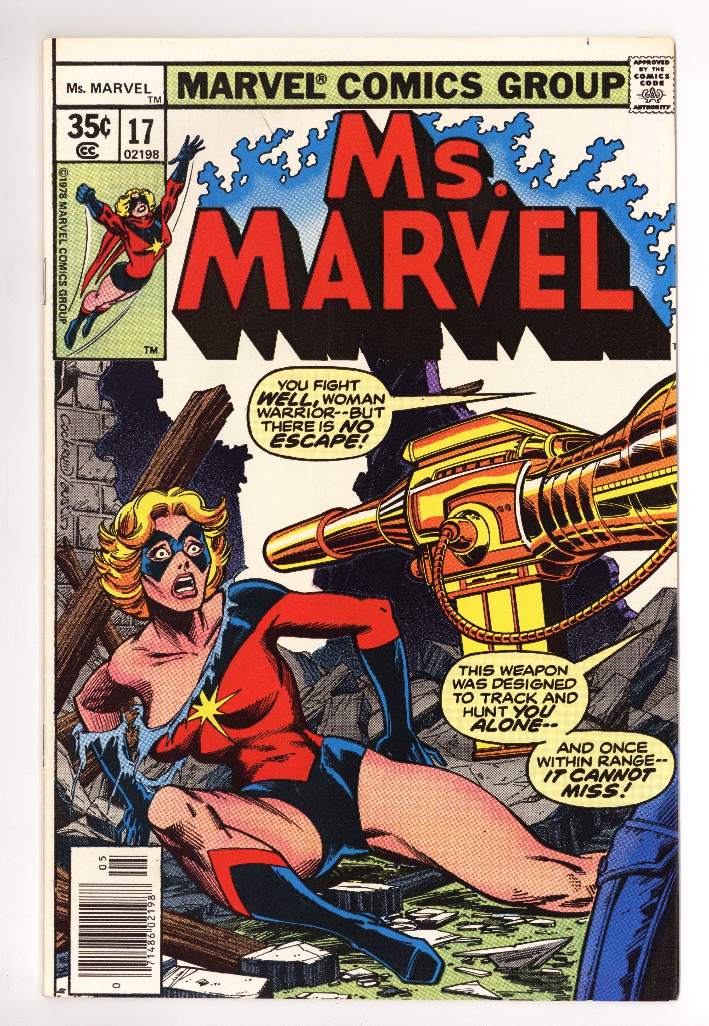 Ms. Marvel Vol 1 17 FN/VF (7.0) (1978) 
