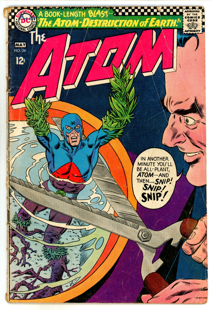 The Atom Vol 1 24 VG- (3.5) (1966) 