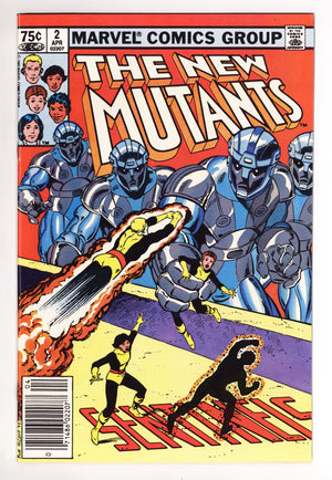 The New Mutants Vol 1 2 NM- (9.2) (1983) Canadian Price Variant