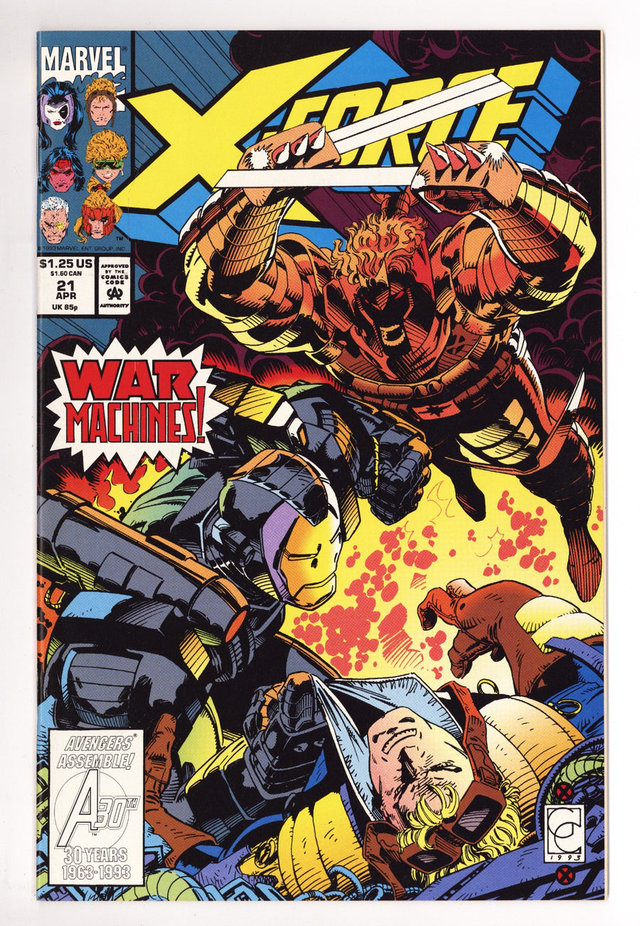 X-Force Vol 1 21 High Grade (1993) 