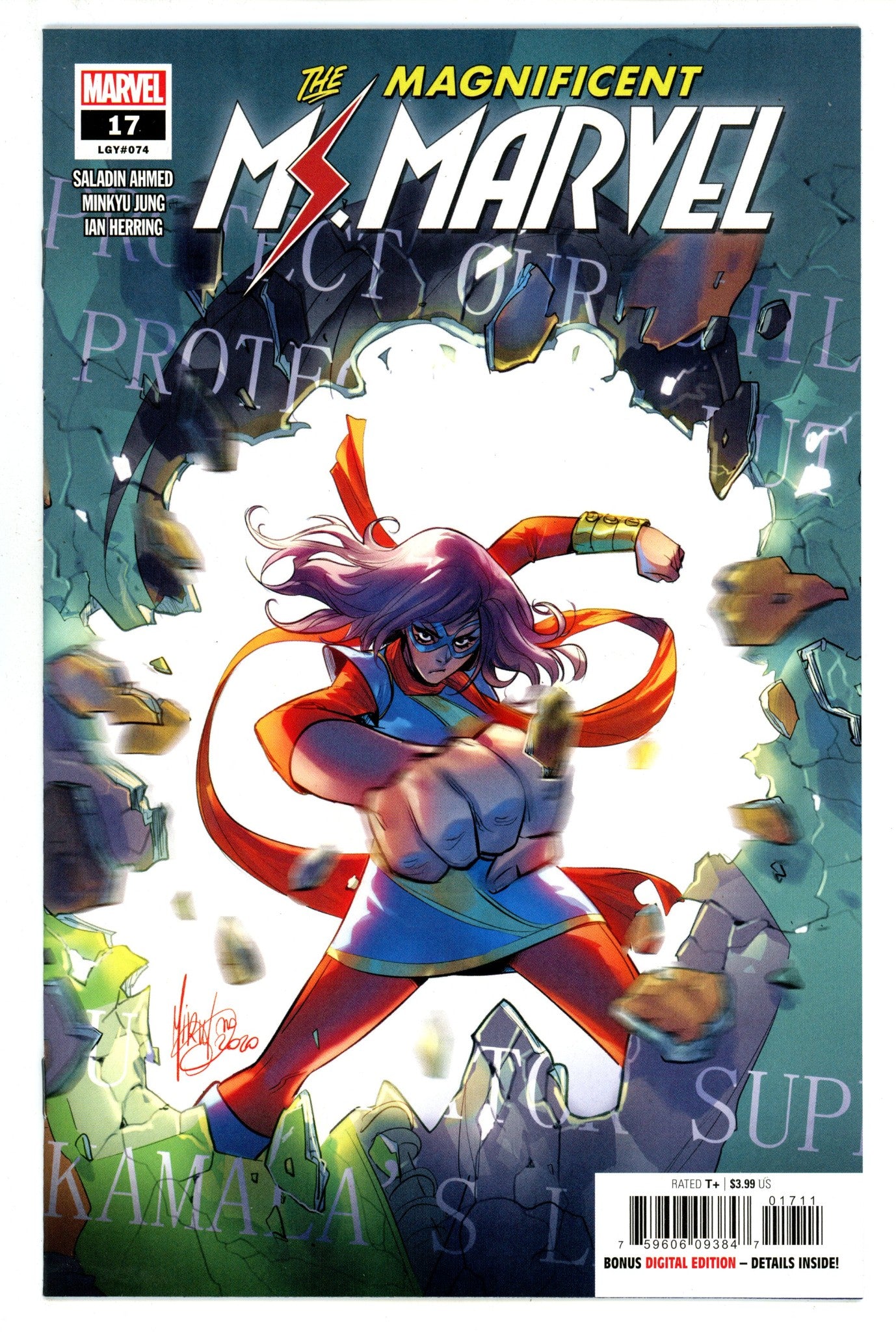 Magnificent Ms. Marvel 17 (74) High Grade (2021) 