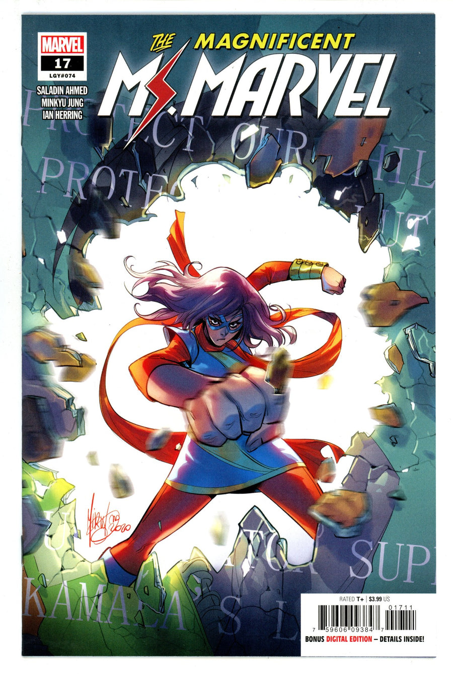 Magnificent Ms. Marvel 17 (74) High Grade (2021) 