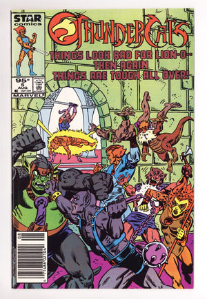 Thundercats 5 NM- (9.2) (1986) Canadian Price Variant