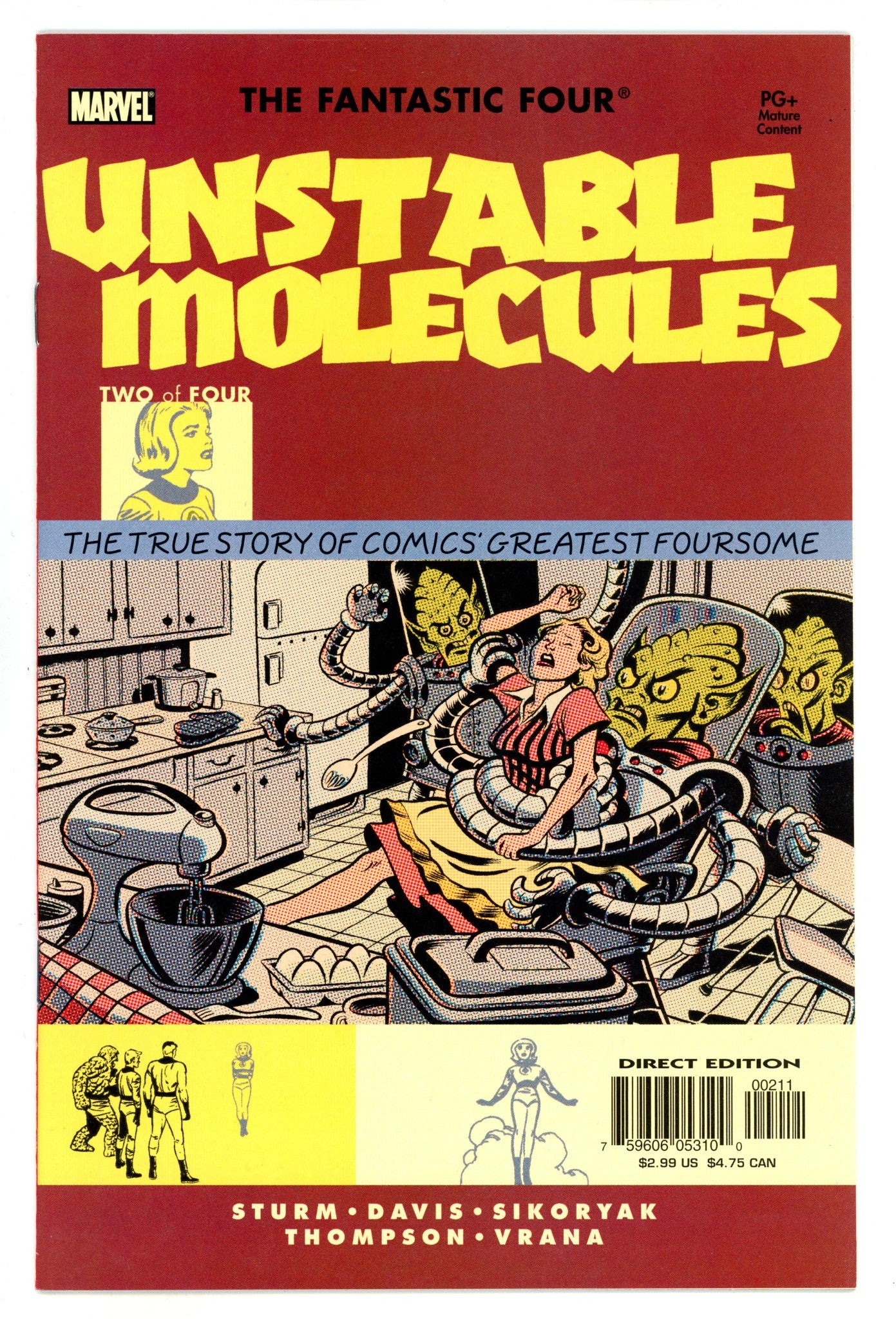 Startling Stories: Fantastic Four - Unstable Molecules 2 High Grade (2003) 