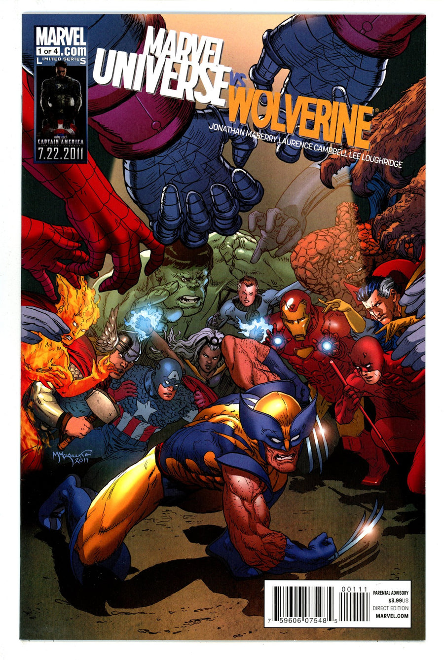Marvel Universe vs. Wolverine 1 High Grade (2011) 