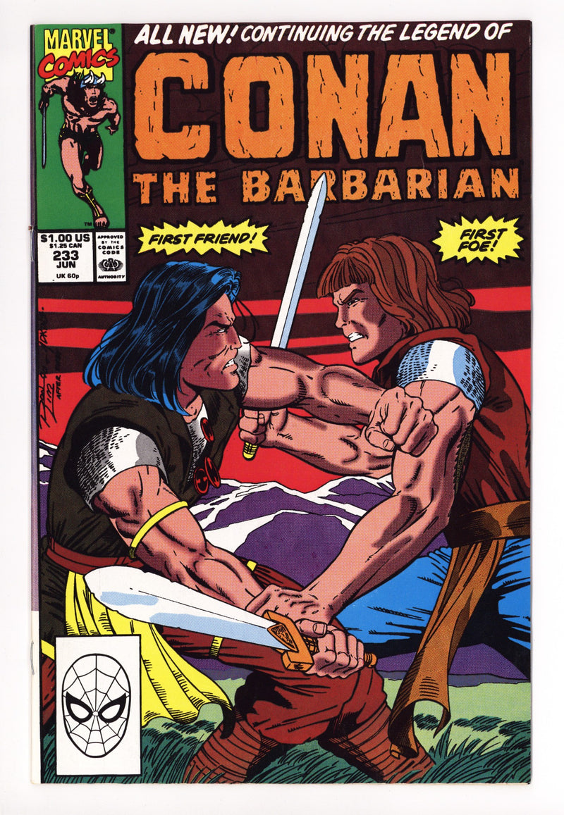 Conan the Barbarian Vol 1 233 High Grade (1990) 