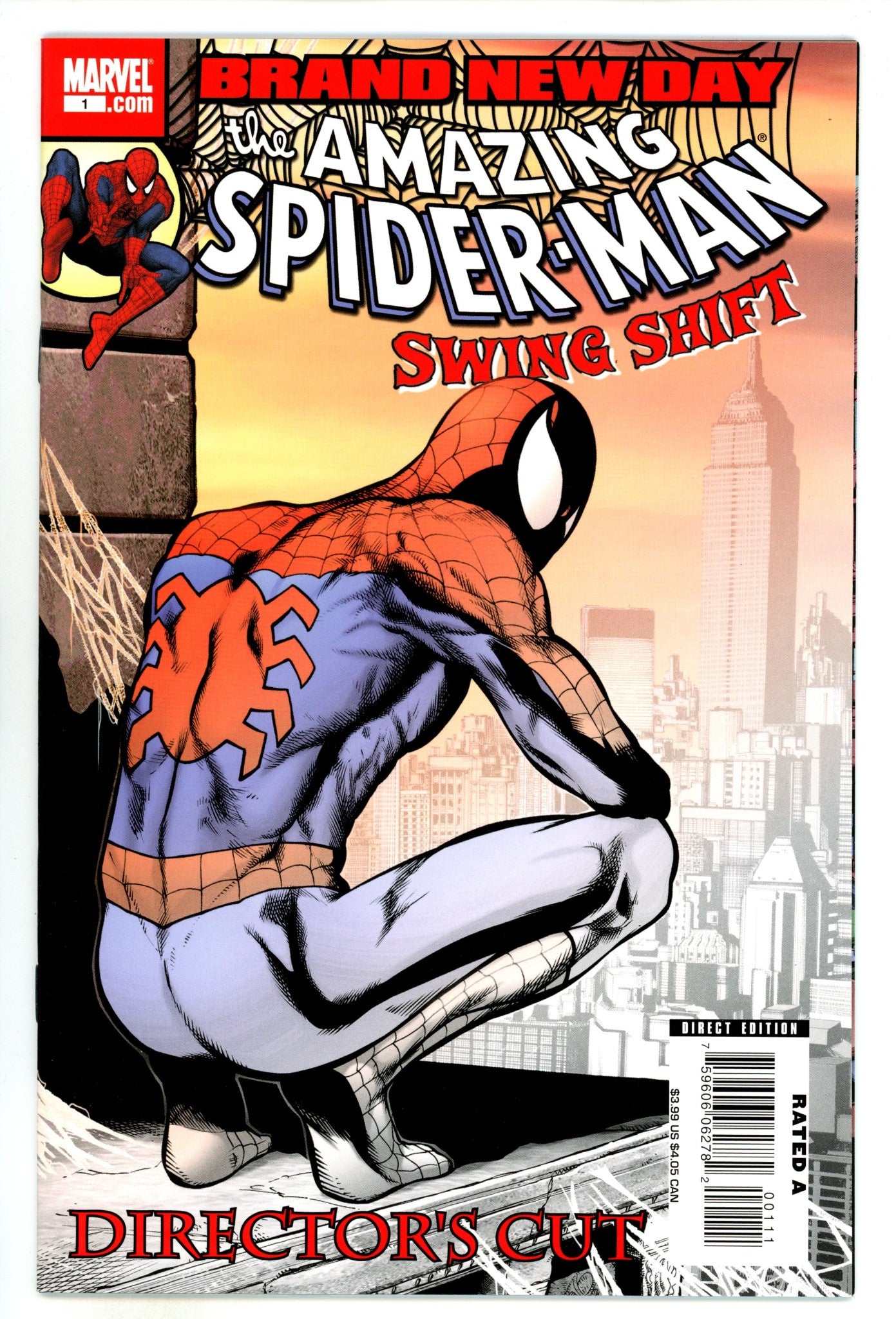 Spider-Man: Swing Shift Director's Cut  1  NM- (9.2)  (2008)  