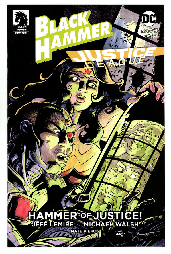 Black Hammer / Justice League: Hammer of Justice! 3 High Grade (2019) Powell Variant