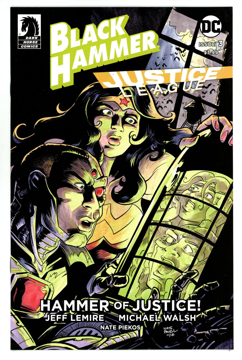 Black Hammer / Justice League: Hammer of Justice! 3 High Grade (2019) Powell Variant 