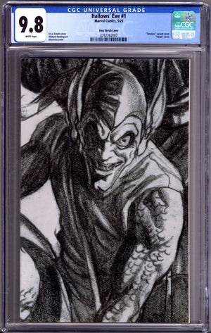 Hallows' Eve 1 CGC 9.8 (NM/M) (2023) Ross Timeless Sketch Incentive Variant